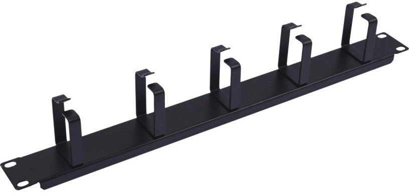 Equip 19" cable management 5xmetal rings