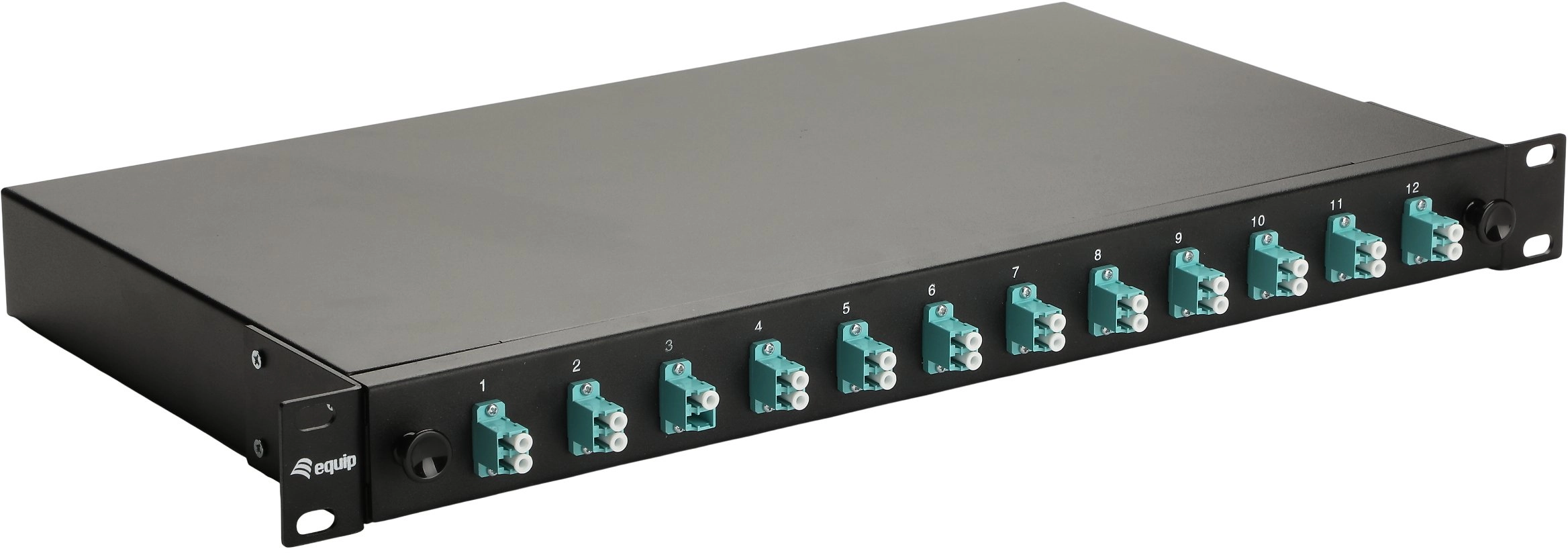 Equip 12-Port Fiber Optic Splice Box