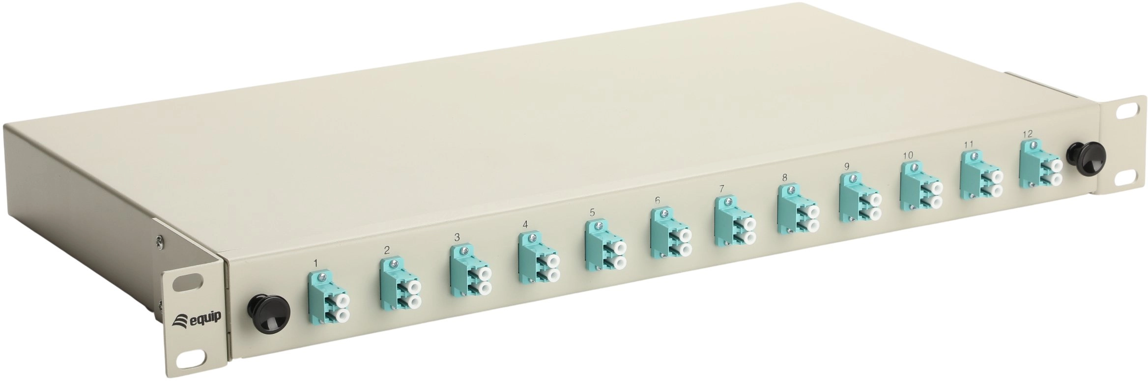 Equip 12-Port Fiber Optic Splice Box