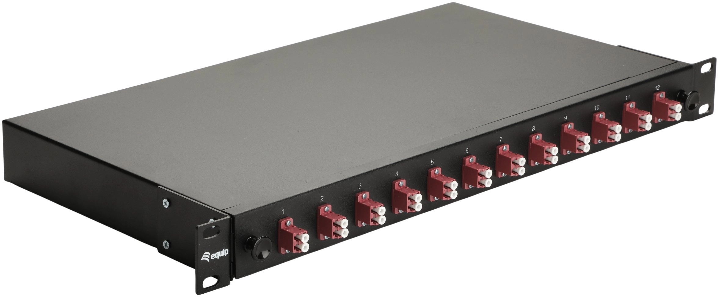 Equip 12-Port Fiber Optic Splice Box