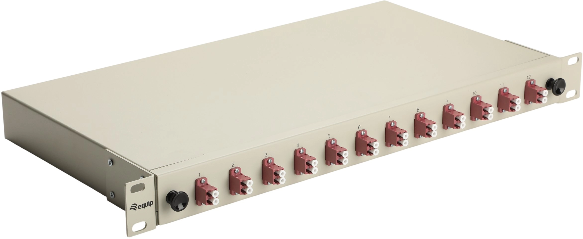 Equip 12-Port Fiber Optic Splice Box
