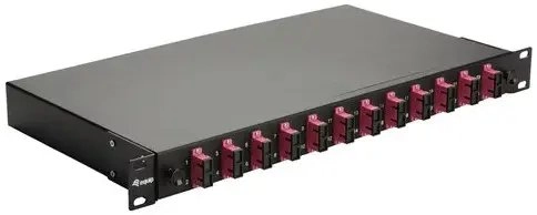 Equip 12-Port Fiber Optic Splice Box