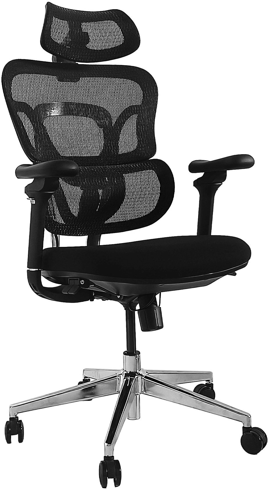 Equip ergonomic office chair+head/armrests+SFS black lite