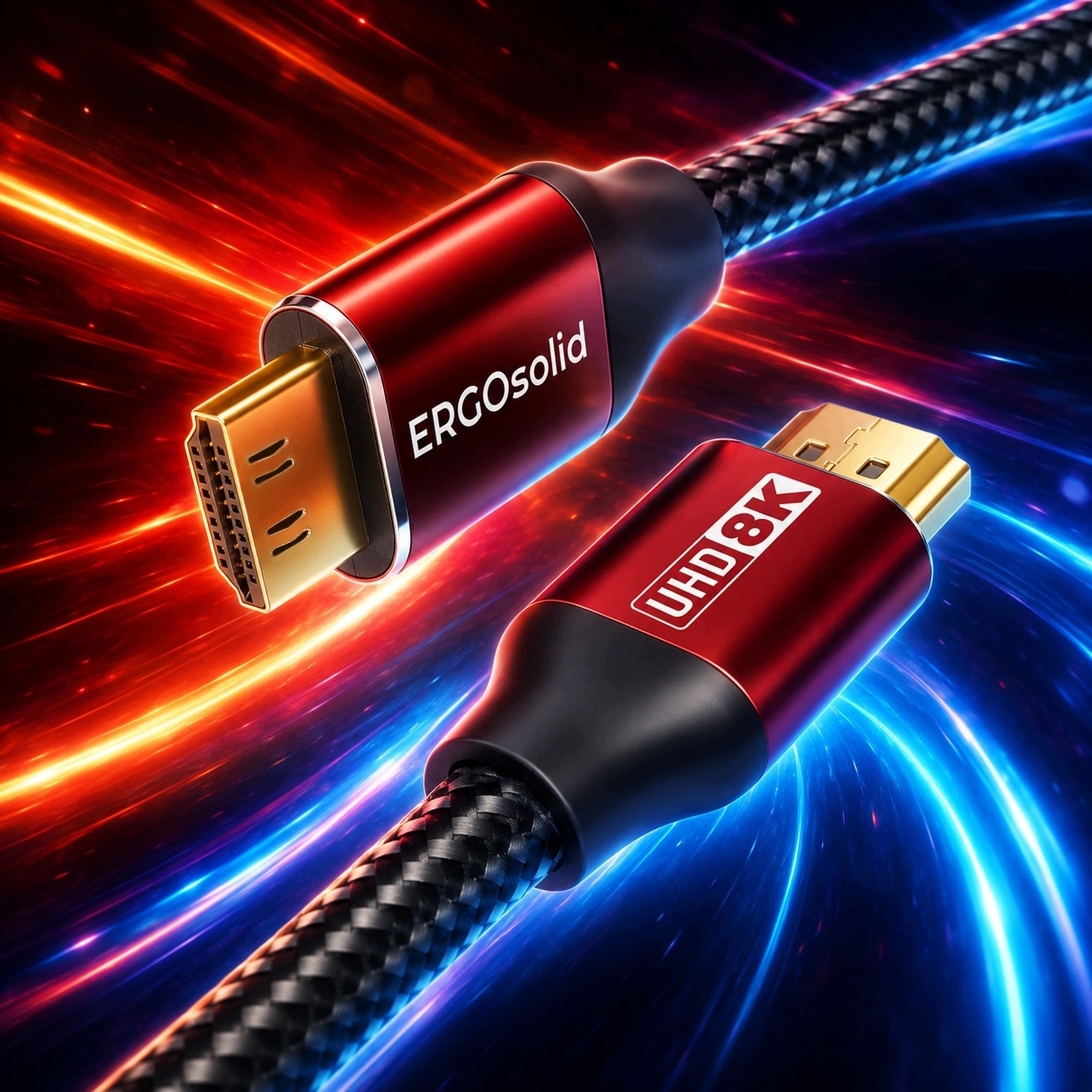 Ergosolid Kabel HDMI 2.1 8K@60Hz