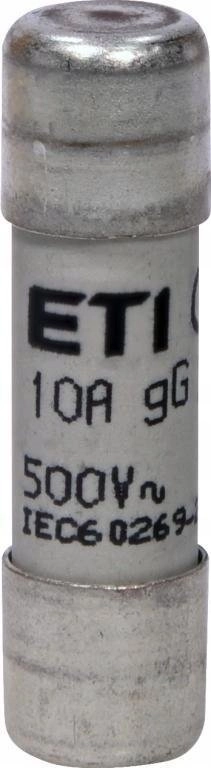 Cylindrical fuse insert CH10x38 gG 10A/500V