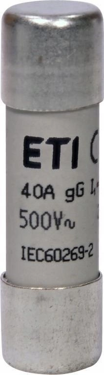 Wkładka topikowa cylindryczna CH14x51 gG 40A/500V