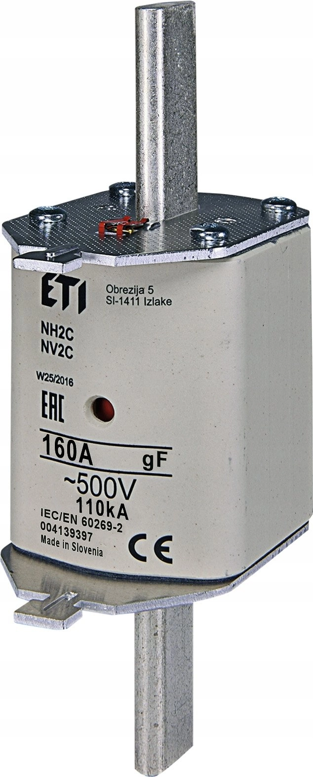 Fuse insert NH2C 160A gF 500V