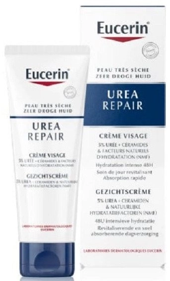 EUCERIN_Urearepair Repairing Face Cream 5% face