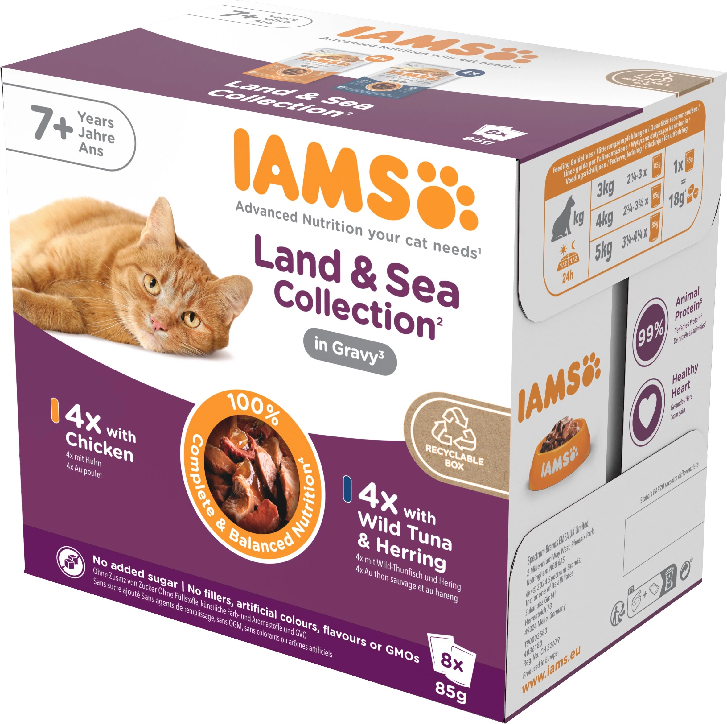 IAMS DELIGHTS Senior Land Sea Collection