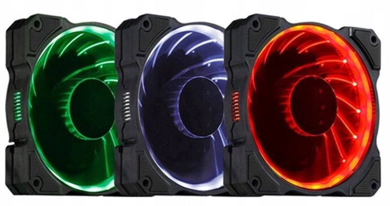 Wentylator EuroCase EUROCASE wentylator RGB 120mm