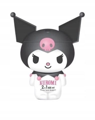 AIR VAL Shower gel+shampoo 400ml KUROMI