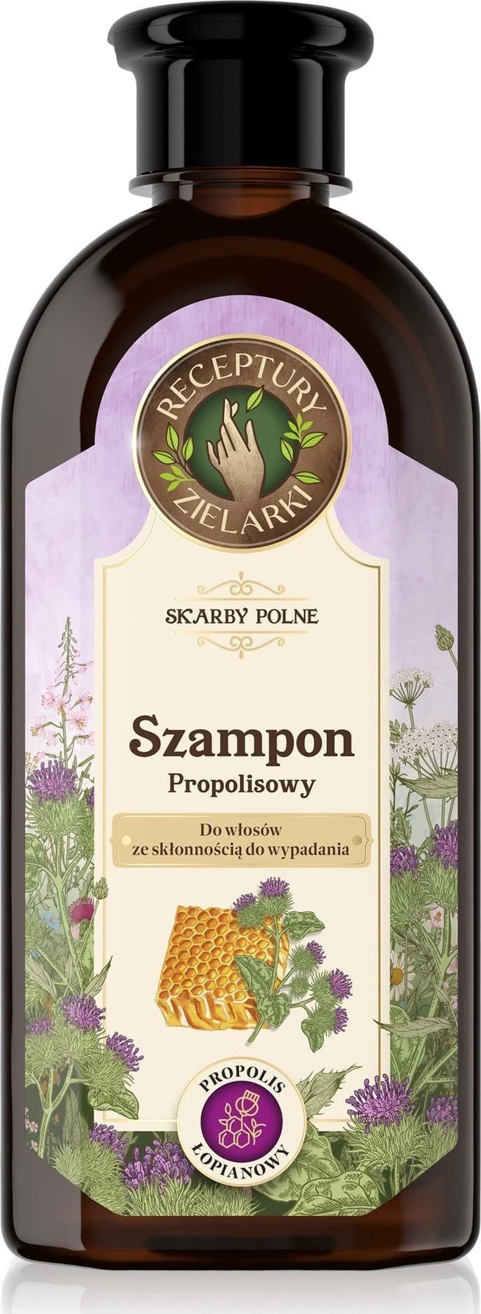 Receptury Zielarki Skarby Polne szampon z