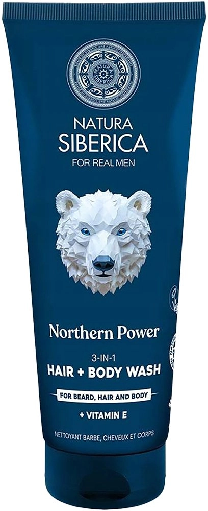 EUROBIOLAB 3in1 shampoo for hair beard