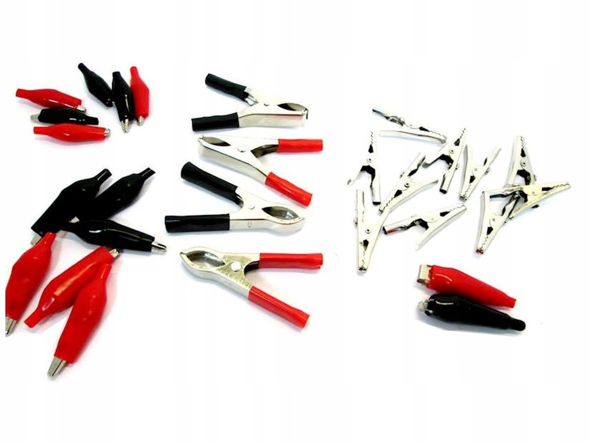 Eurokomp Set of crocodile clips 28