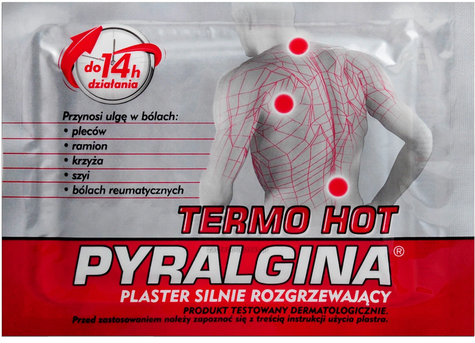 Eurus PYRALGINA_Termo Hot patch strongly warming