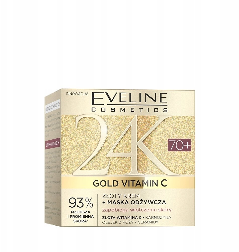 EVELINE 24K GoldVit C Cream 70+