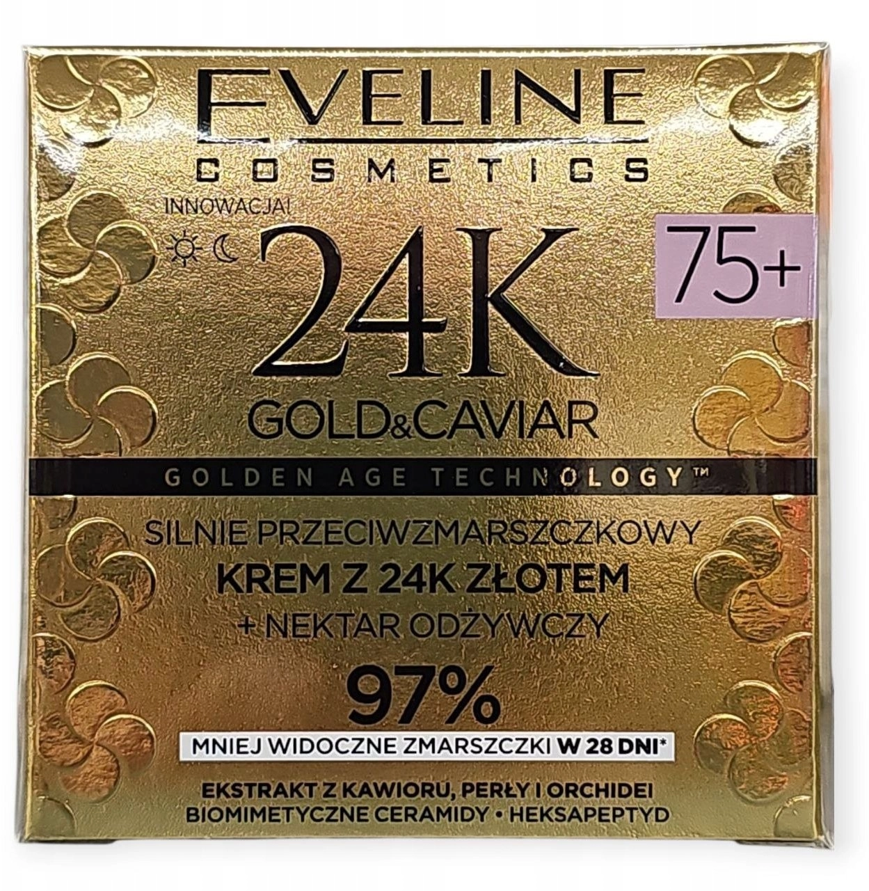 Eveline 24K GoldCaviar Cream 75+ day/night
