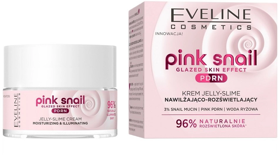 EVELINE PINK SNAIL Moisturize and brighten