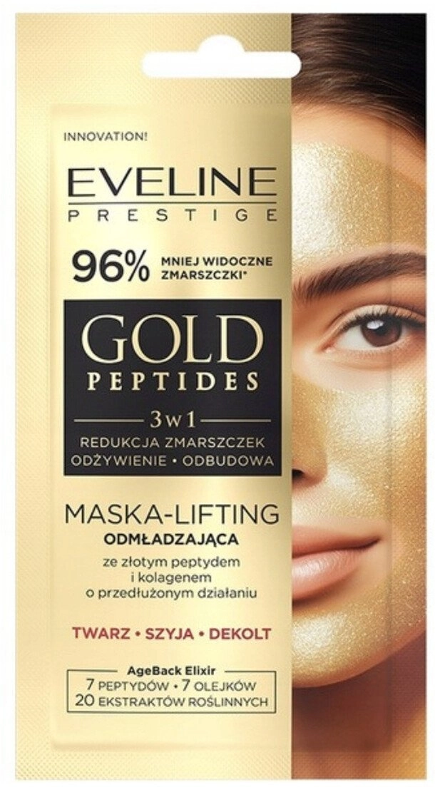 Eveline Eveline Gold Peptides Maska-lifting odmładzająca