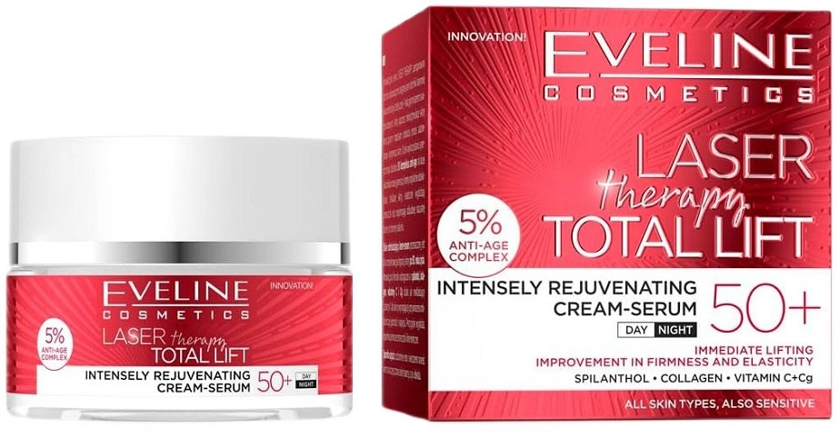EVELINE_Laser Therapy face cream 50+ 50ml