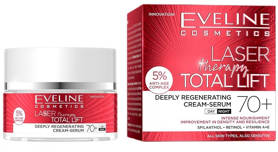 EVELINE_Laser Therapy face cream 70+ 50ml
