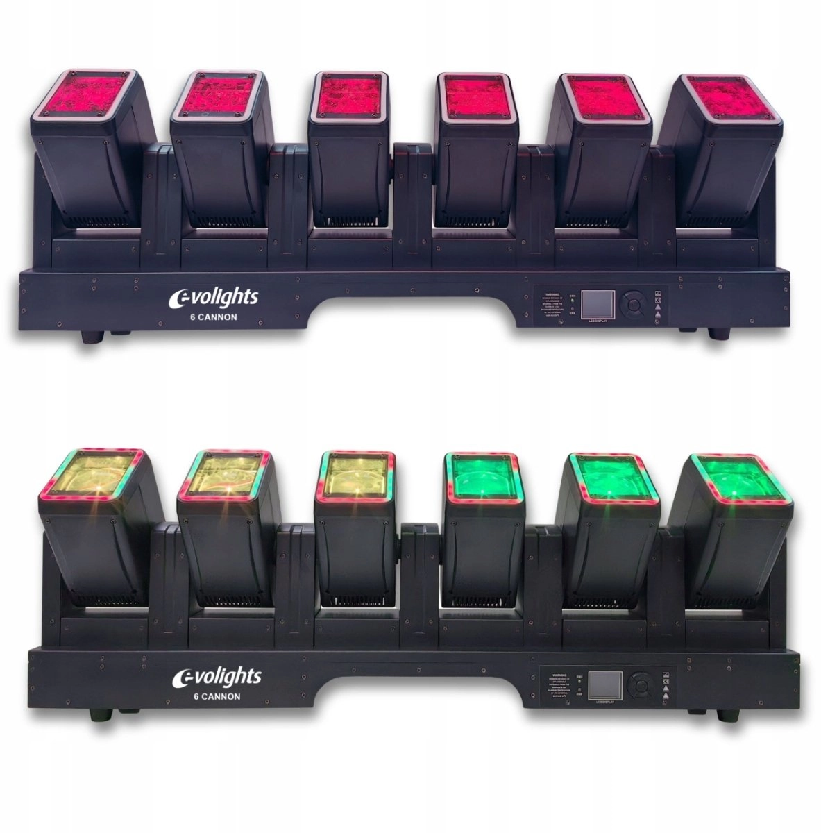 EVOLIGHTS 6 CANNON lighting beam 6x