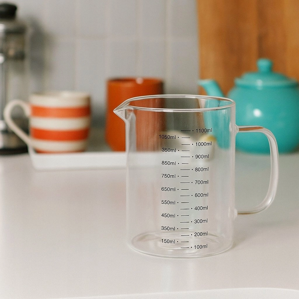 Excellent Houseware ZOPA glass kitchen measuring