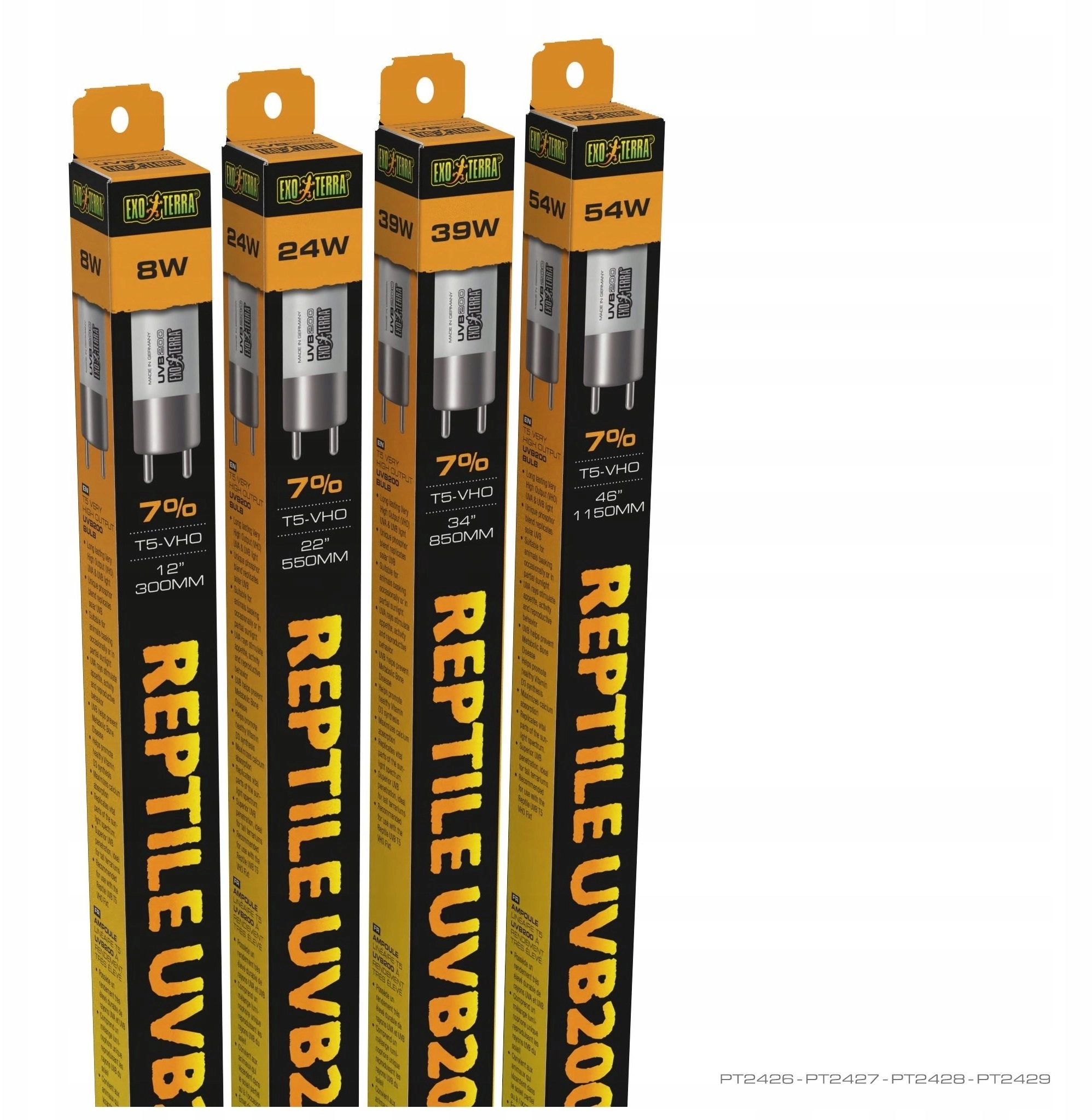 Reptile UVB200 T5 fluorescent lamp for