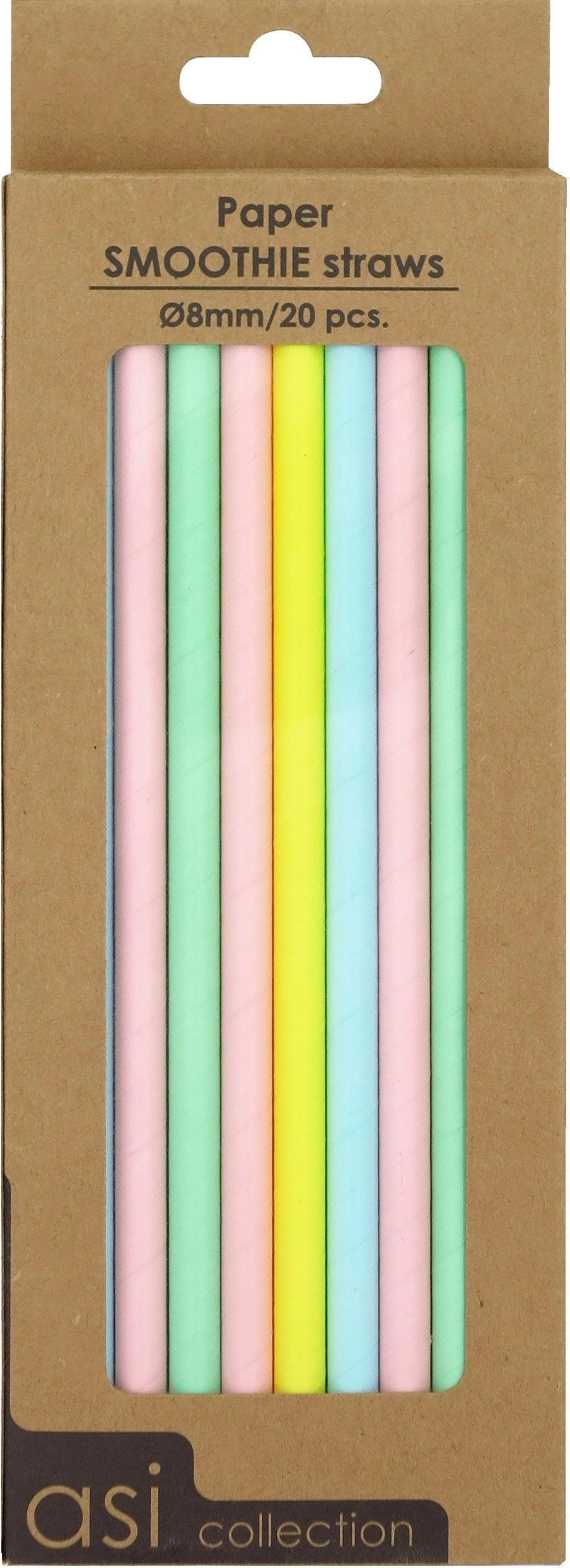 Paper velvet straw 20gab / Ø8mm