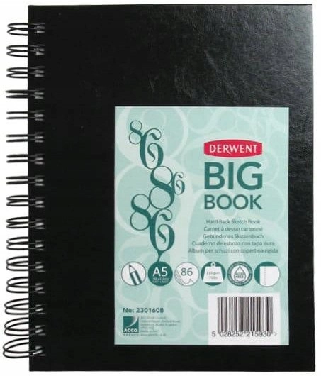 Derwent A5 Wireò Sketchbook - 86