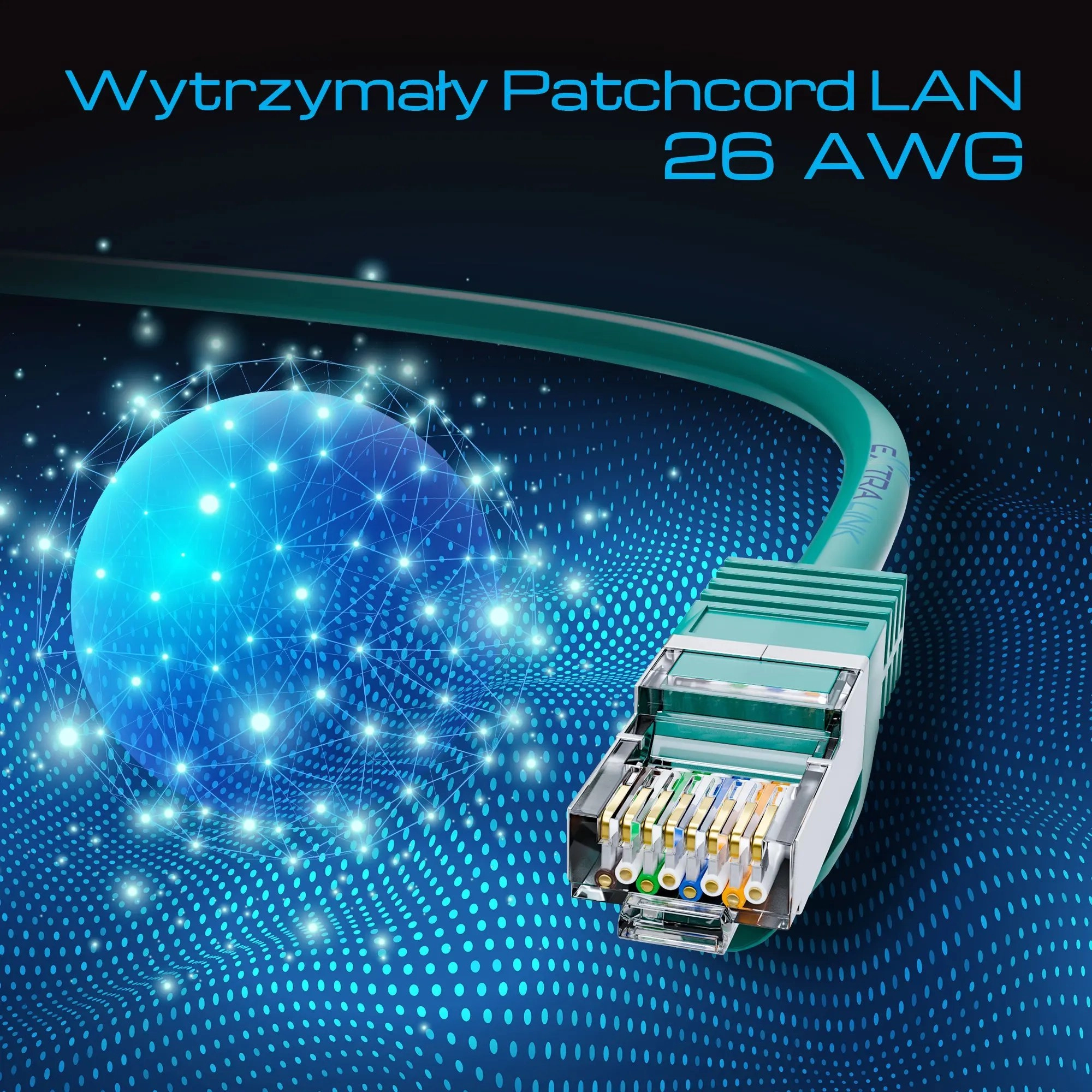EXTRALINK LAN PATCHCORD CAT.7 S/FTP