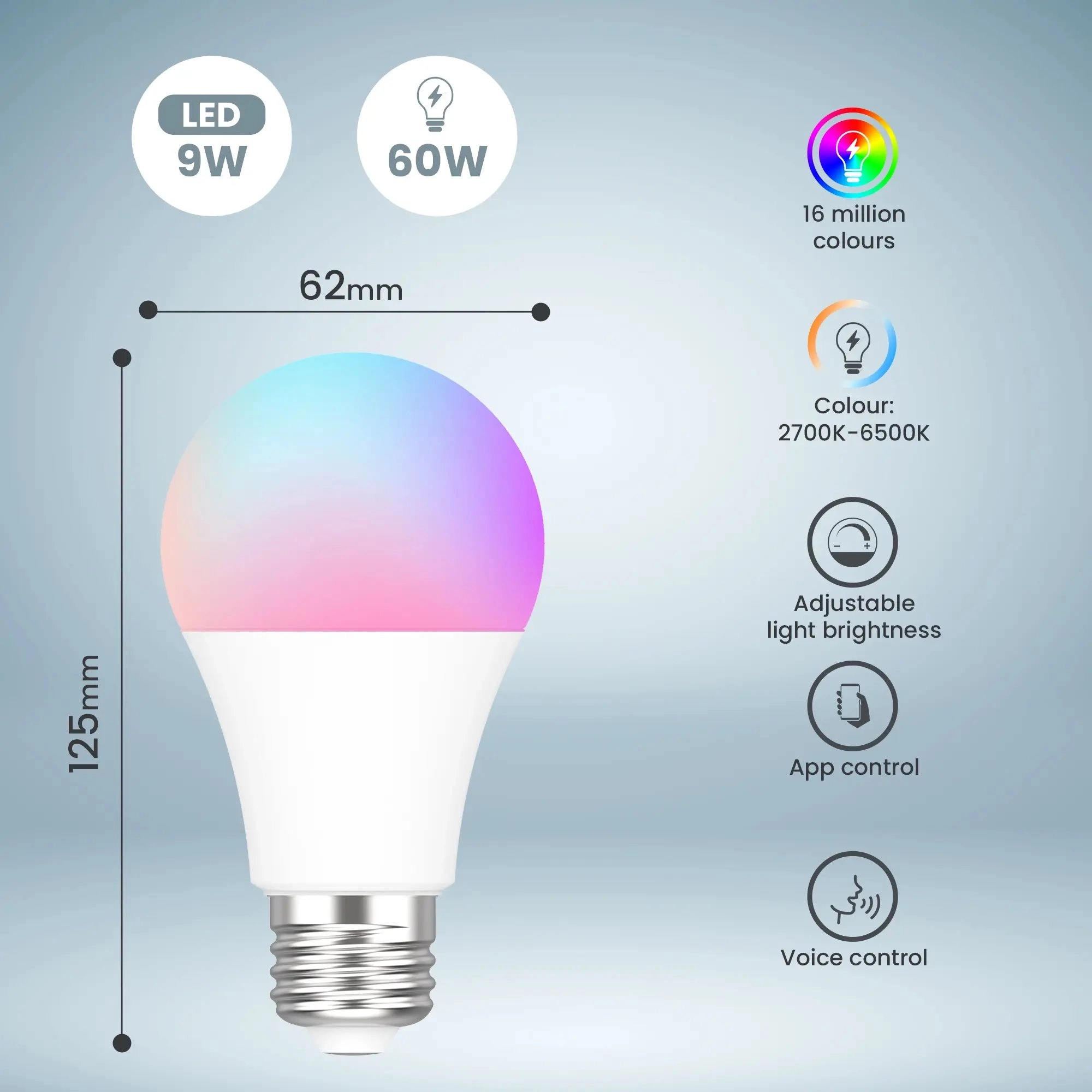 Extralink Smartlife LED Bulb E27 A60