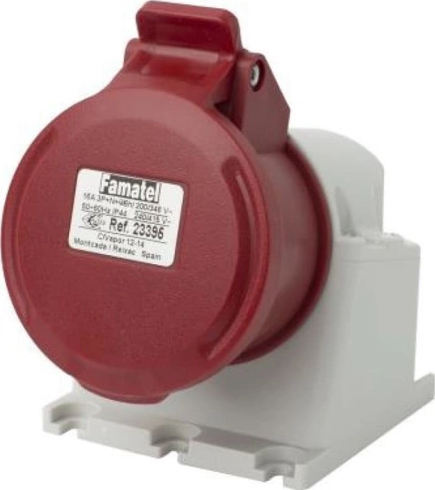 FAMATEL Fixed socket 16A 5P 400V