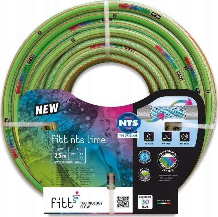 HOSE D15 NTS LIME 25M 76195