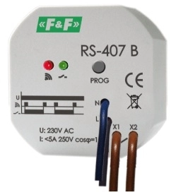 FF Radio control relay 230V AC