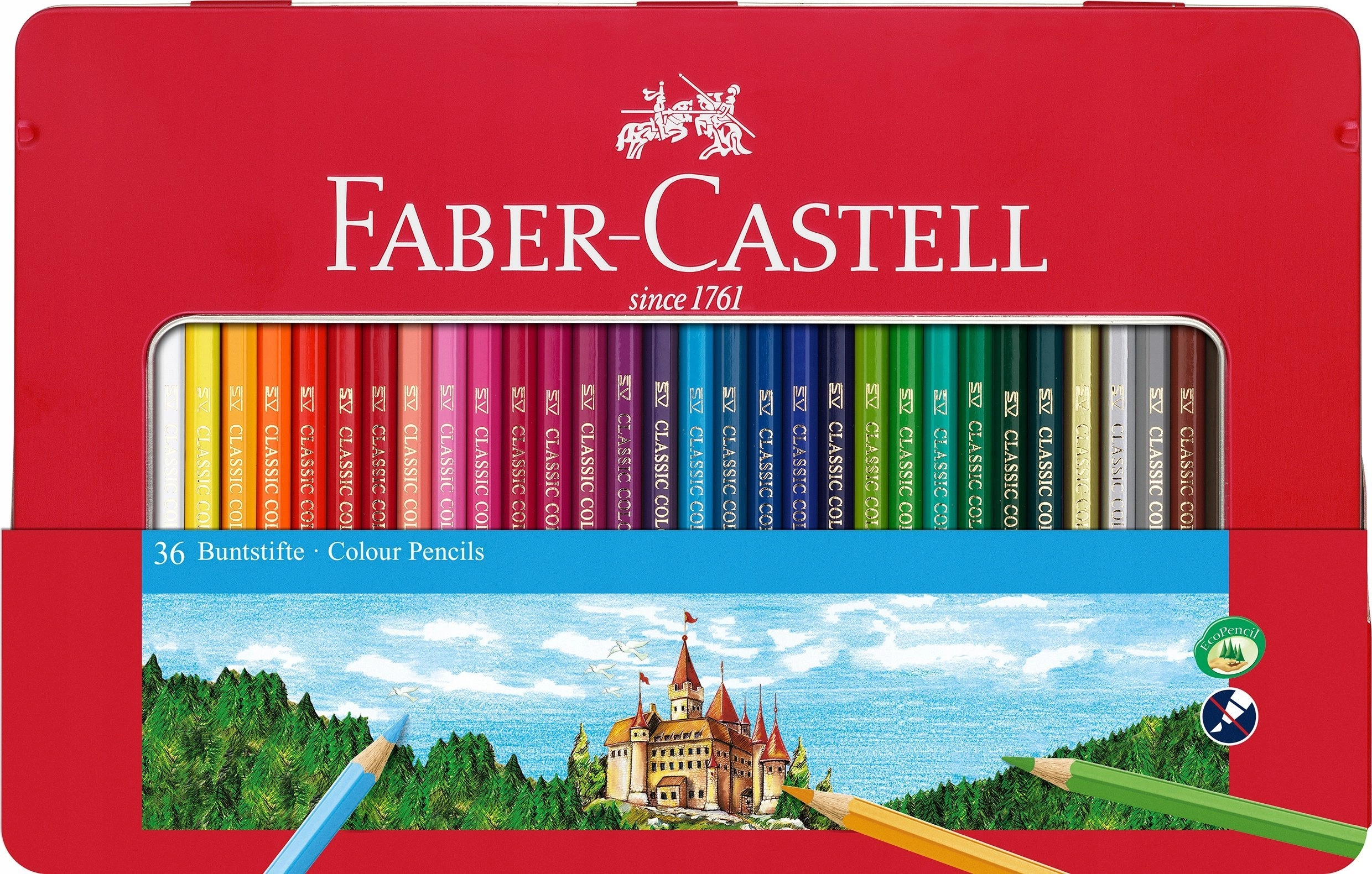 Faber-Castell Set of 36 colored pencils
