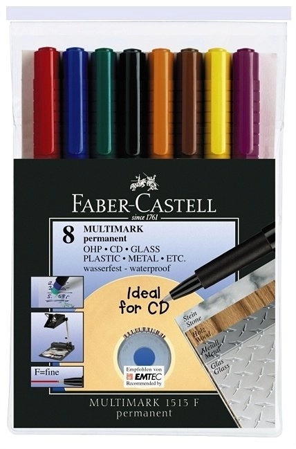 Faber-Castell 151309 Multicolor 8 pins 151309