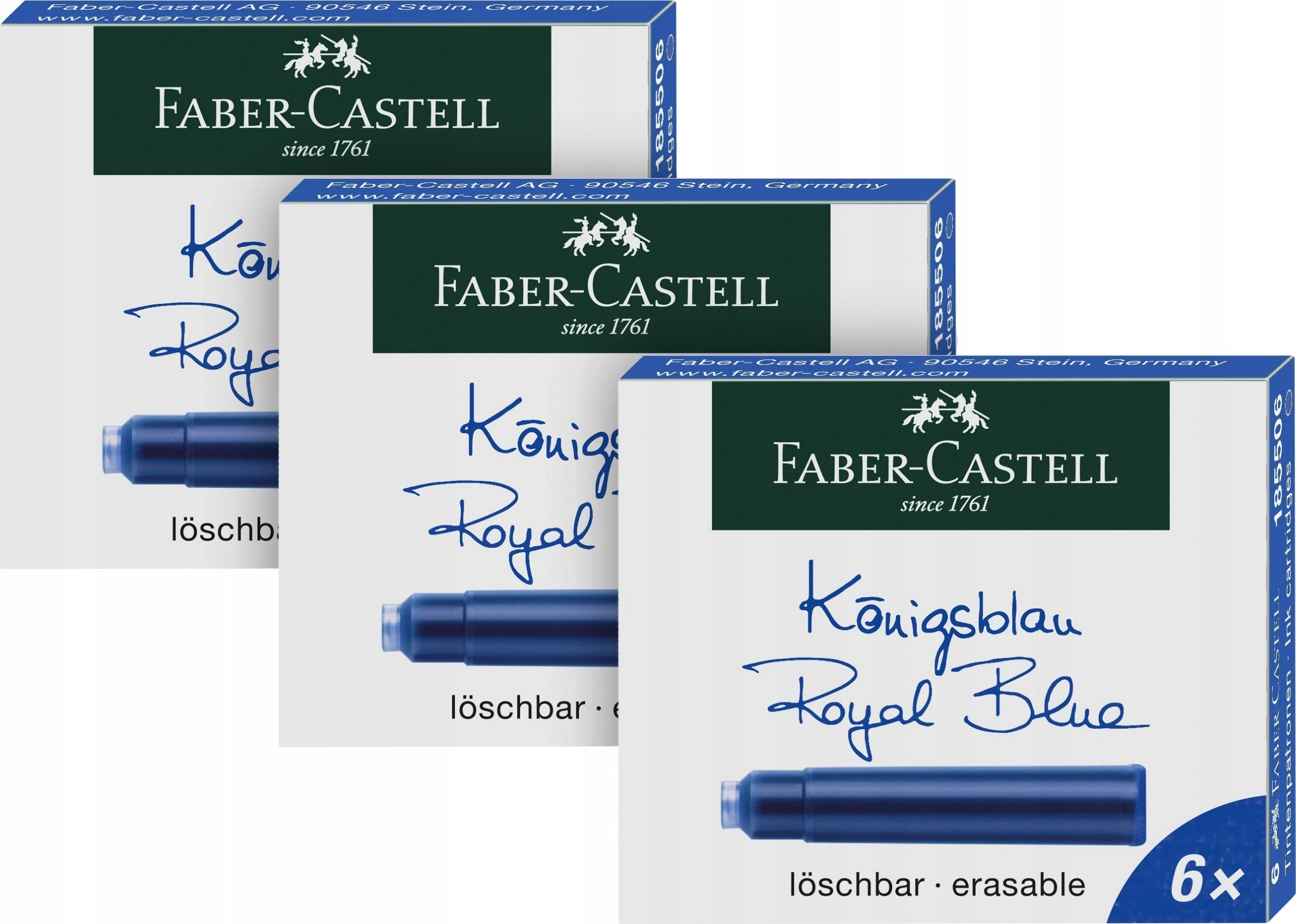 Faber-Castell 201621 pen refill Blue 18