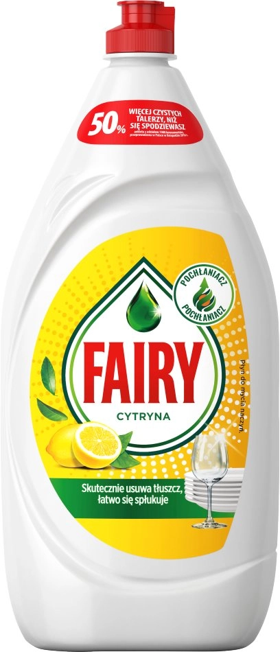 DISHWASHING LIQUID FAIRY LEMON 1350 ML