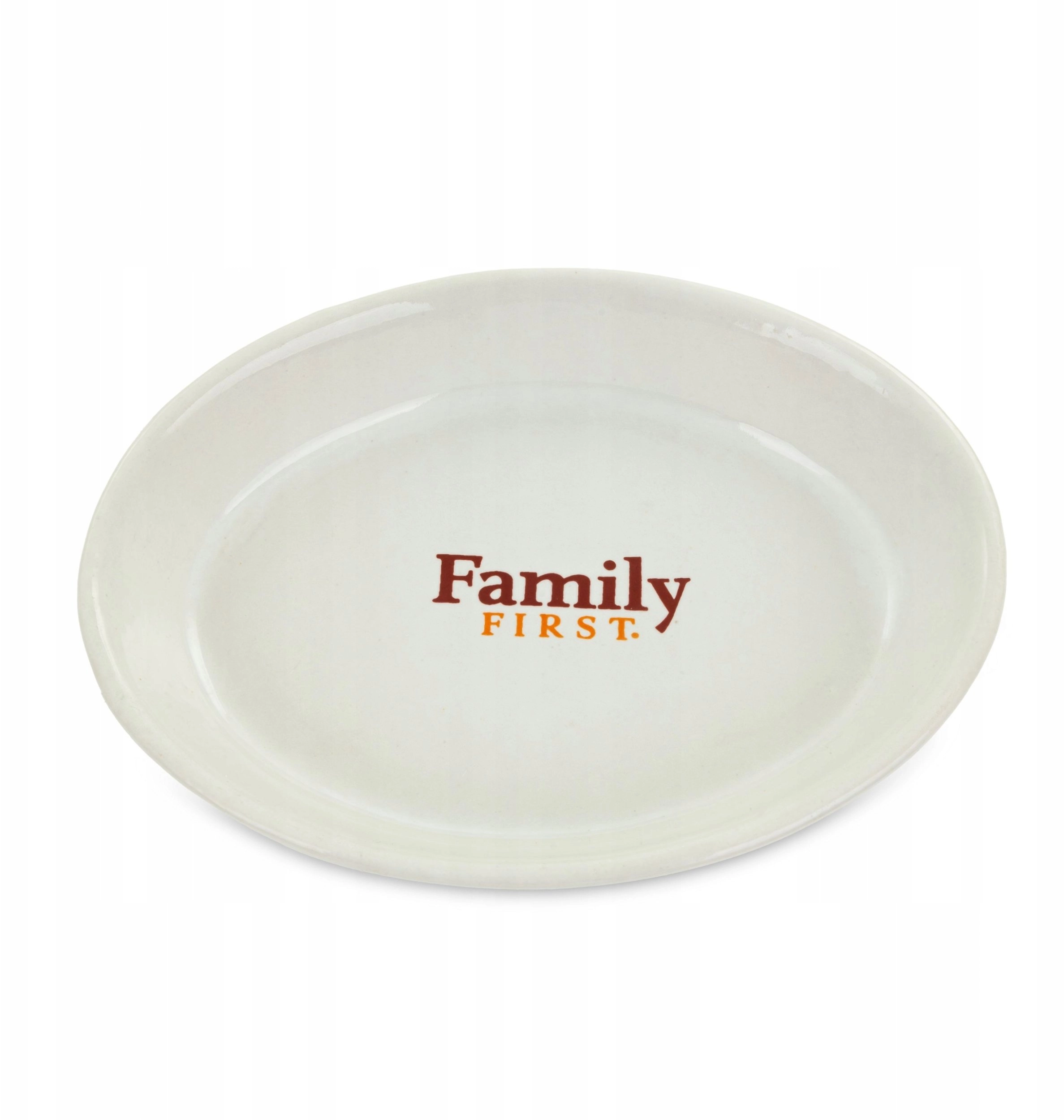 Plate  for a cat  white  Family