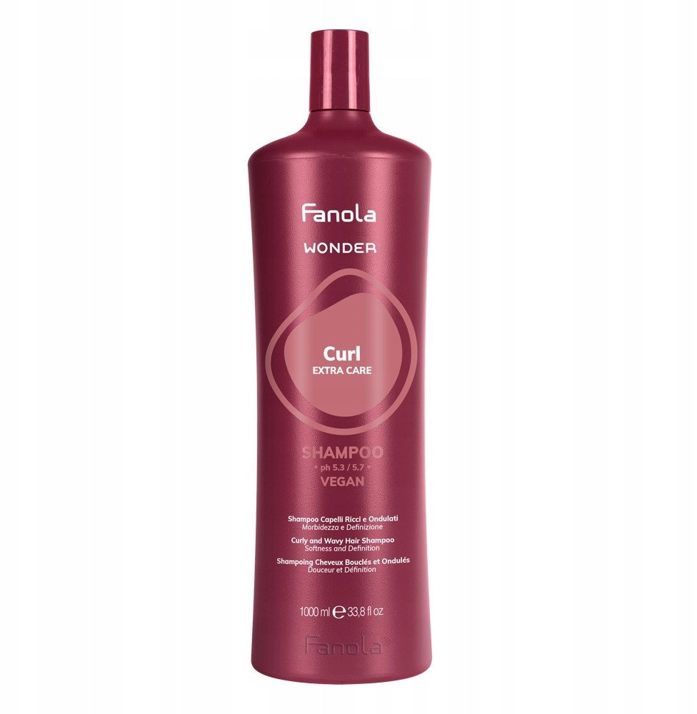 FANOLA_Wonder Curl Extra Care shampoo for