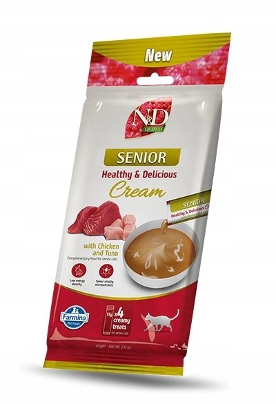 FARMINA ND QUINOA CAT SENIOR CREAM