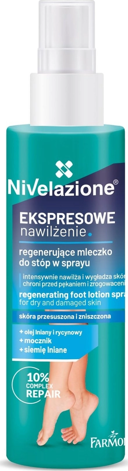 NIVELAZIONE Regenerujące mleczko do stóp w