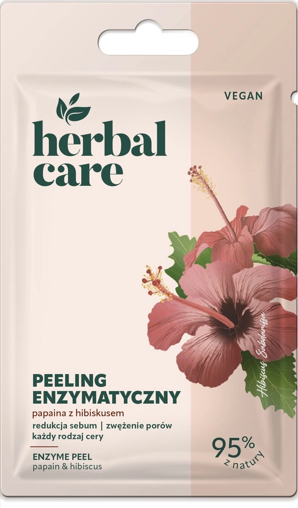 HERBAL CARE Vegan Enzymatic facial peeling