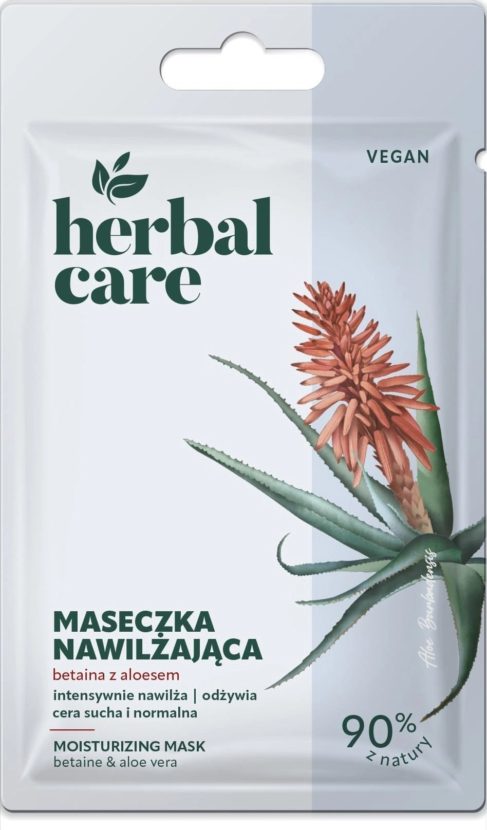 HERBAL CARE Vegan Nawilżająca Maseczka na