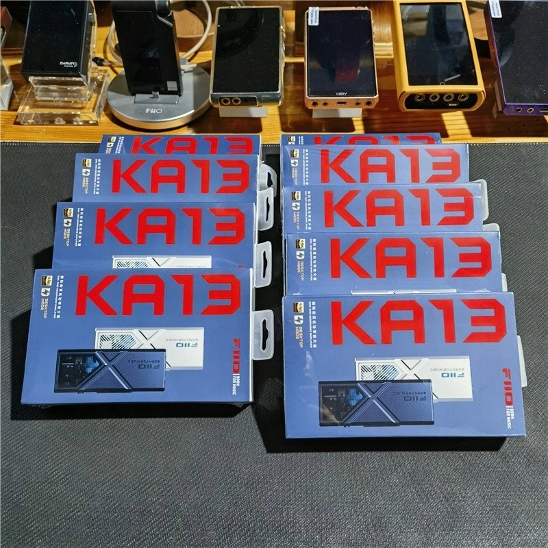 FiiO KA13 silver - headphone DAC/AMP