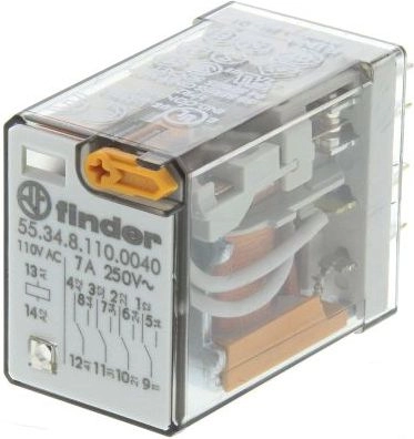 Finder Plug In Power Relay  110V