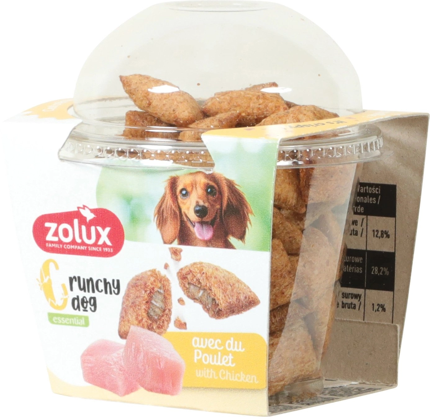 ZOLUX CRUNCHY DOG cookies with chicken