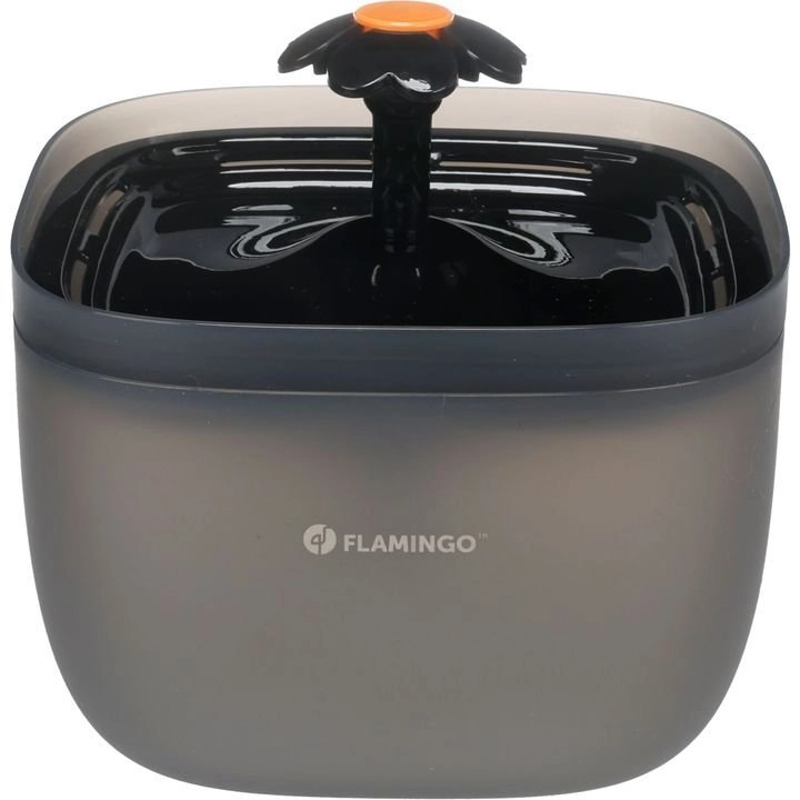 Flamingo DRINKING FOUNTAIN FLOWIE BLACK 2L