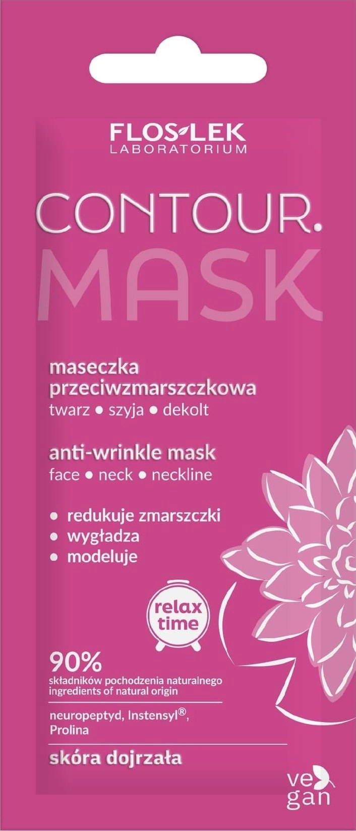 Floslek FLOSLEK Relax Time Maseczka przeciwzmarszczkowa